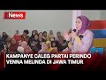 Caleg Partai Perindo Venna Melinda Hadiri Ngopi Bareng Warga di Kediri, Jawa Timur