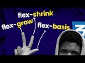 How does FLEX-GROW, FLEX-SHRINK and FLEX-BASIS work?
