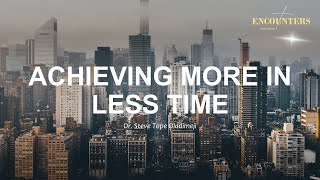 How to Achieve More in Less Time: The PIT Strategy