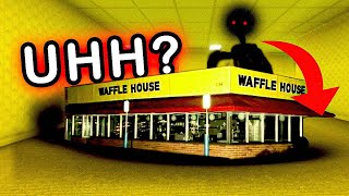 The Backrooms WAFFLE HOUSE is CRAZY.. 💀