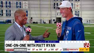 One-on-one with Colts QB Matt Ryan
