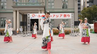 市比野温泉よさこい踊り隊 📍ふくこいアジア祭り (天神中央公園貴賓館前広場) 2024-11-16T13:24