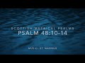 Scottish Metrical Psalms (Psalm 48vv10-14)