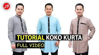 Tutorial Koko Kurta Lengan Panjang Full Video