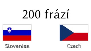 200 frází - Slovinština - Čeština