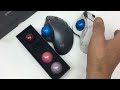 trackball replacement elegant ball logitech m570 m575 mx ergo plus red purple pink lavender