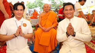 จา พนม จัดสร้าง “พรพระพรหม 168” ชวน เคลลี่-ริว-ท็อป ร่วมบุญรับสิริมงคลในพิธีมหาพุทธา-เทวาภิเษก