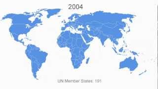 1945-2012 കാലഘട്ടത്തിൽ ഐക്യരാഷ്ട്രസഭയുടെ അംഗത്വത്തിൽ വളർച്ച