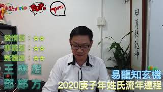 【王廖趙鄧鄭方】2020庚子年百家姓流年運程《易龍知玄機》20190913