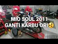 MIO SOUL 2011 GANTI KARBU YANG UDAH BATUK-BATUK DI YAMAHA 🫨 ORI BOSQUE CEK!!!!