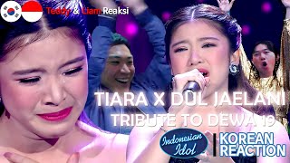 Download [IDN SUB][Reaksi] TIARA X DUL JAELANI TRIBUTE TO DEWA 19, Indonesian Idol 2020, Orang Korea reaction mp3