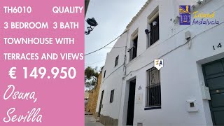 3 Bed 3 Bath Quality Townhouse + Terraces \u0026 Views Property for sale in Spain inland Andalucia TH6010