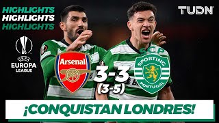 Highlights | Arsenal (3)3-3(5) Lisboa | UEFA Europa League 22/23 | TUDN