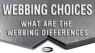 Biothane Webbing Differences