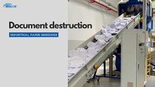 Secure & Confidential Data Disposal Machine
