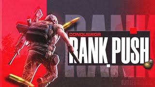 DIAMOND TO CONQUEROR RANK PUSH | BGMI LIVE STREAM