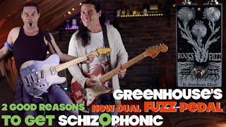 Greenhouse's New Dual FUZZ PEDAL (roots series): 2 good reasons to get SchizophOnic