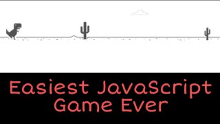The Easiest Javascript Game Ever.Javascript for beginners.