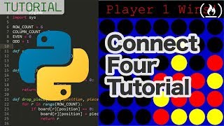 Connect Four Python Game Tutorial with pygame