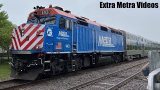 Various Metra Videos - Chicago Trip 2022