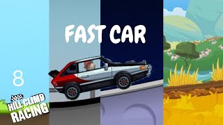 Hill Climb Racing - FAST CAR Unlocked | Gameplay Walkthrough  | Part 8 | VenusGameplay