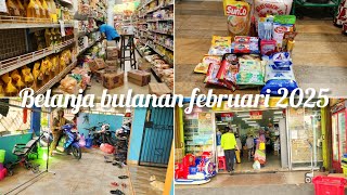 Aktivitas ibu rumah tangga belanja bulan Februari 2025 belanja stock yang sudah habis#shopping