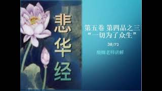 醍醐老师讲解 38/72《悲华经》第五卷  第四品之三“一切为了众生”