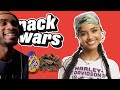 Mansa reacts to Tyla Rates British And South African Food | Snack Wars