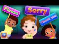 Say Please, Sorry and Thank You! - Good Habits For Children | ChuChu TV Nursery Rhymes & Kids Songs