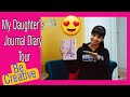 MY DAUGHTER'S JOURNAL DIARY📕 Full TOUR - DIY ! Pratimaslifenliving