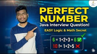 Perfect Number Logic: 90% Students Fail This Interview Question! ❌ | Tamil | Java Code