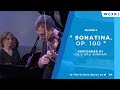 Gil & Orli Shaham Perform Dvořák's Sonatina, Op. 100