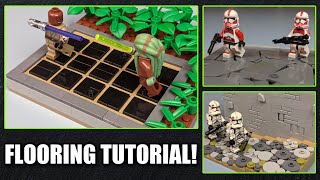 Four Flooring Techniques To Make Your LEGO Mocs Pop! LEGO Moc Tutorial