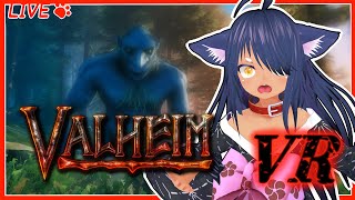 【Valheim #01】ミリも知らない北欧神話生活！！ in VR【VRバ美肉】