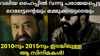 മോഹൻലാലിന്റെയും മമ്മൂട്ടിയുടെയും പരാജയ സിനിമ|Flop Movies of Mohanlal and Mammootty