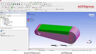 Ansys meshing tutorial cfdgroup | آموزش مش زنی در انسیس