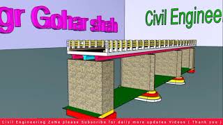 bridge construction 3d animation