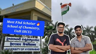 #hcu School of Chemistry, university of Hyderabad Phd Life \u0026 Admission Process Talk #MustWatch