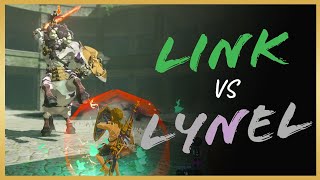 Naked Link vs Silver Lynel | Battle al the Coliseum Zelda Breath of the Wild NO COMMENTARY