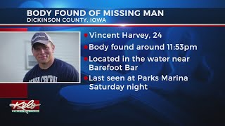 Missing Iowa man’s body recovered from Lake Okoboji