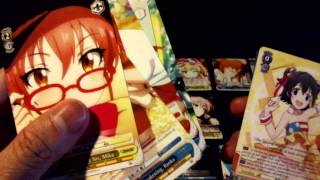 Weiss Schwarz English IM@S Cinderella Girls Booster Opening