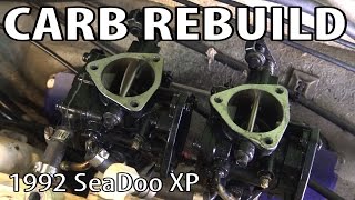 1992 Sea Doo Carburetor Rebuild DIY