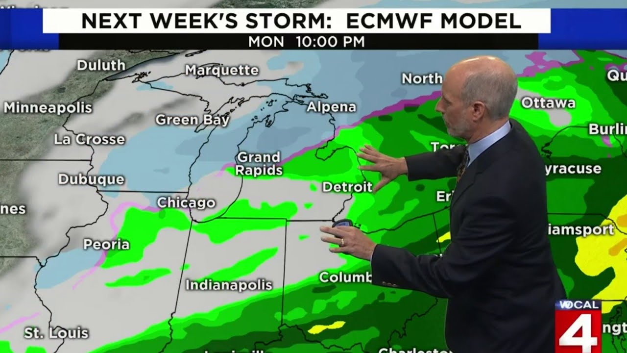 Winter Storm Headed For Metro Detroit -- Forcast For Dec. 6-10, 2019 ...