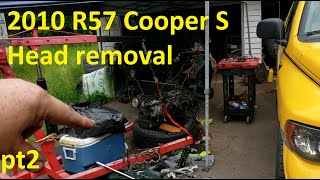 ep124 My Yard Is MY Garage - 2010 Mini Cooper Engine Disassembly Part 2