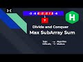 max subarray sum | HackerRank | Algorithm | Interview
