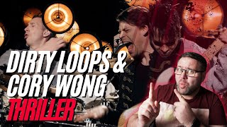 Drummer reacts to Dirty Loops & Cory Wong - Thriller
