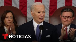 Biden invoca a Roosevelt para exigir al Congreso ayuda militar para Ucrania | Noticias Telemundo