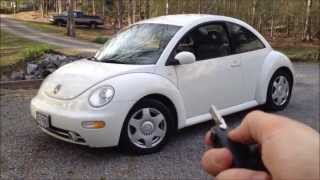 2001 Volkswagen Beetle 2.0 GLS 5-spd Walkaround, Start up and Tour