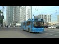 moscow russia buses and trolleybuses may 2018