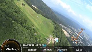 ActiyonCam　パラ13本目    2015.6.20　翼端折り